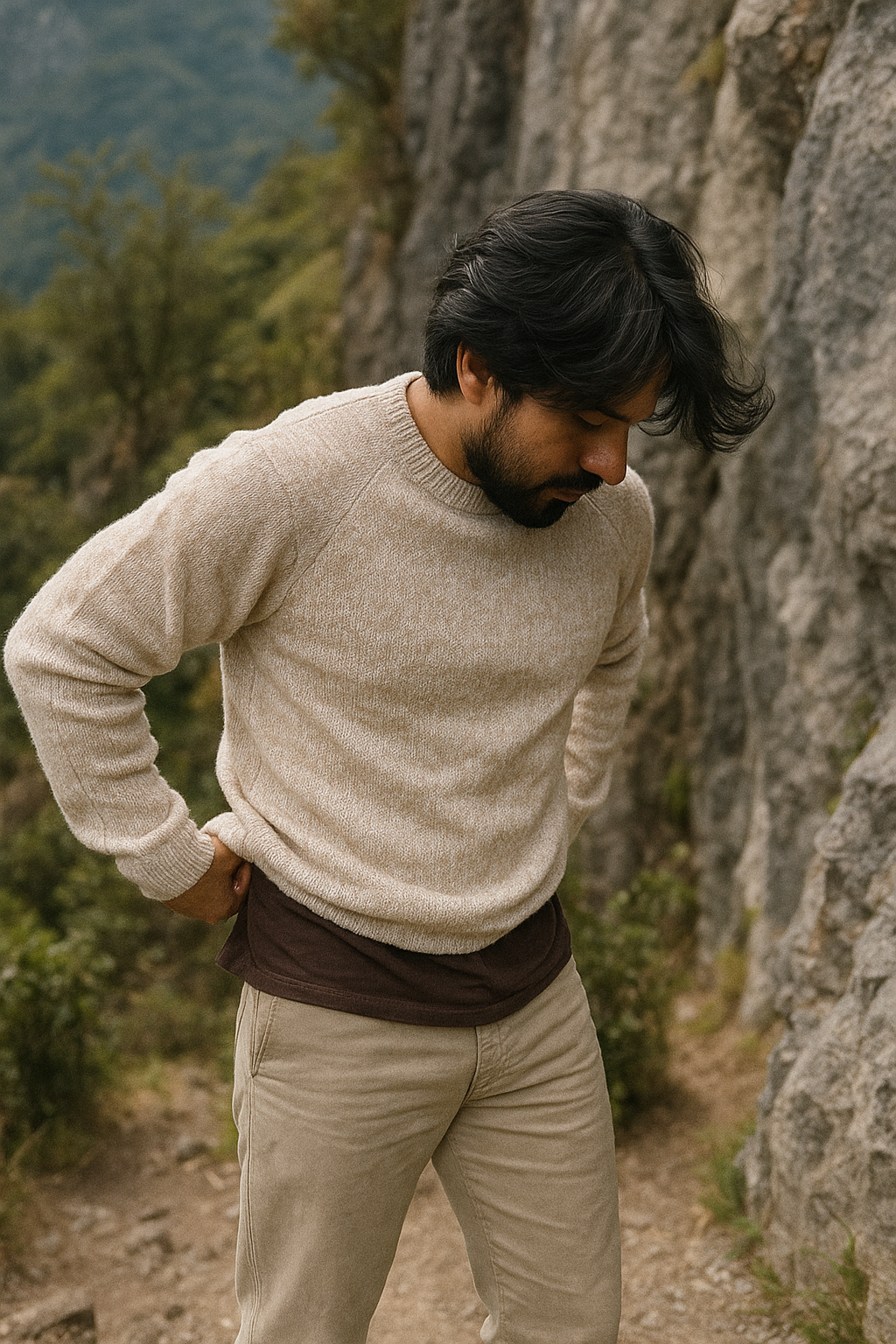 Killa Warmi – Pull rose clair