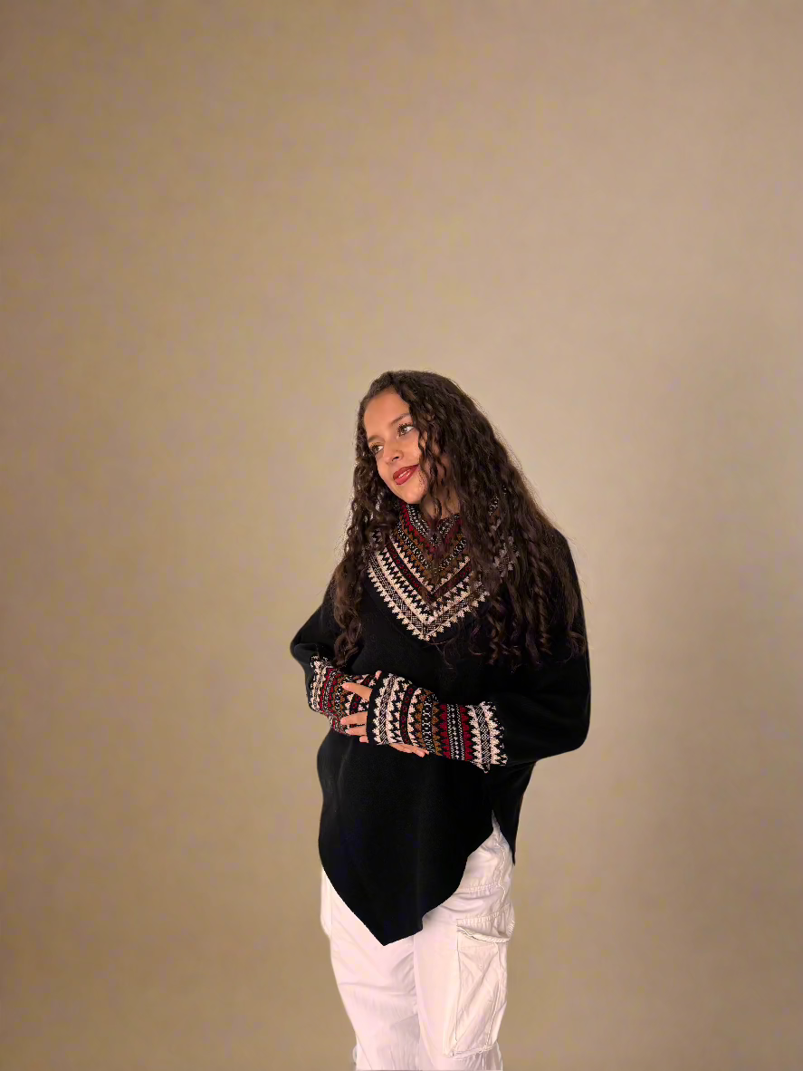 Aya Killa – Black Premium Poncho