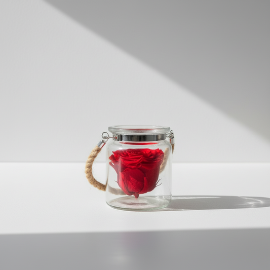 Premium preserved rose lifestyle photography