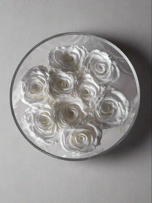 Grâce éternelle - 9 roses éternelles