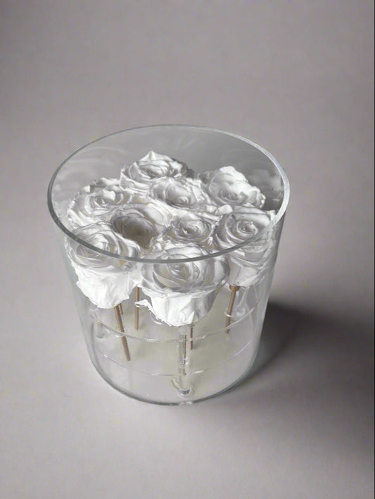 Grâce éternelle - 9 roses éternelles