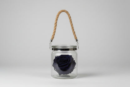 Eternal Rose in Glass Jar
