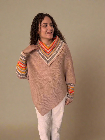 Warmi Rosa – Pink Premium Poncho