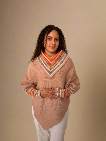 Warmi Rosa – Pink Premium Poncho
