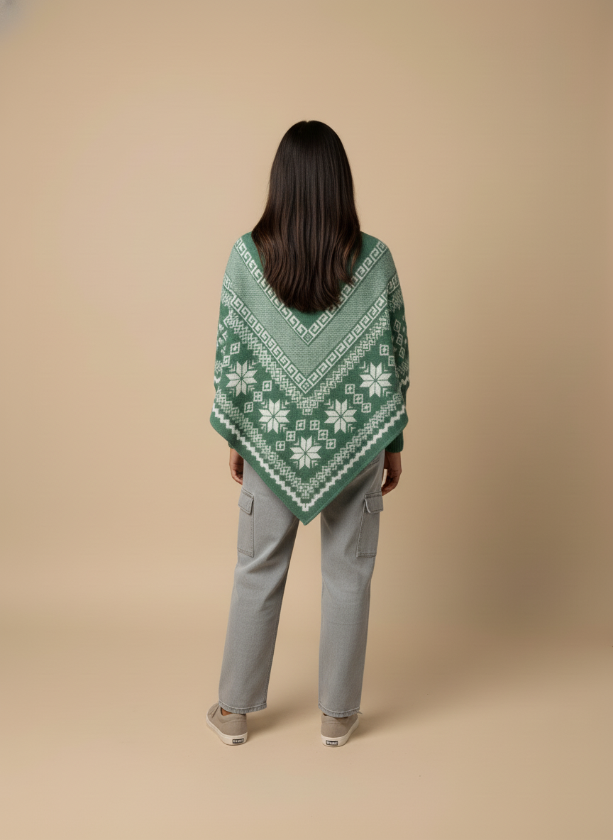 Back view with matching model