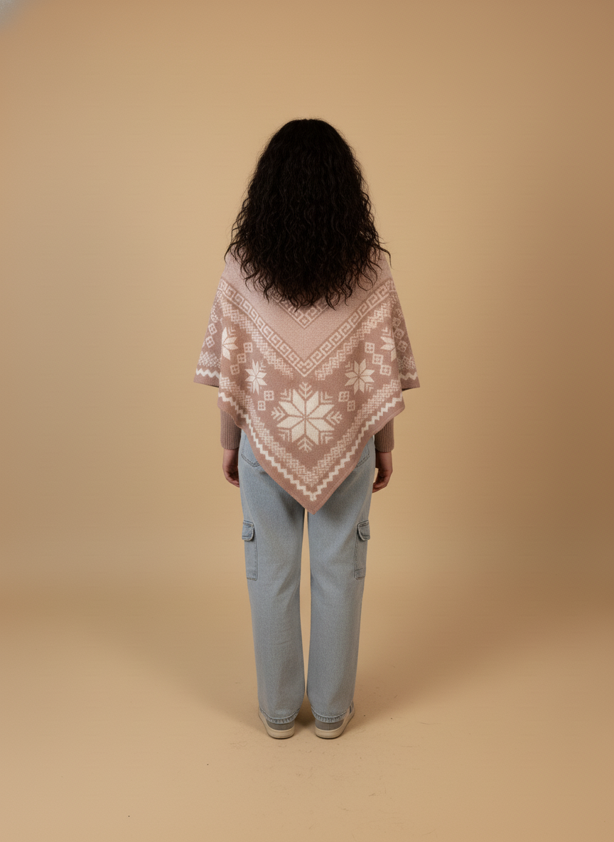 Back view with matching model