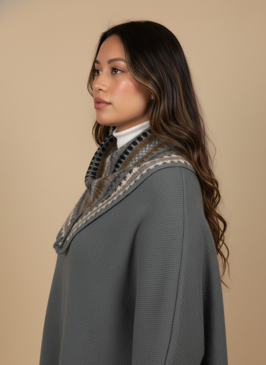 Chest close-up with matching model