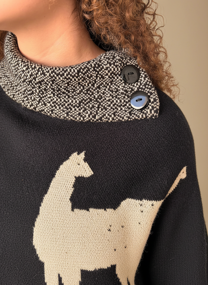 Chest Detail Close-up - Original Pattern