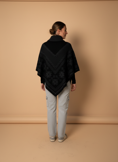 Poncho 2 back view