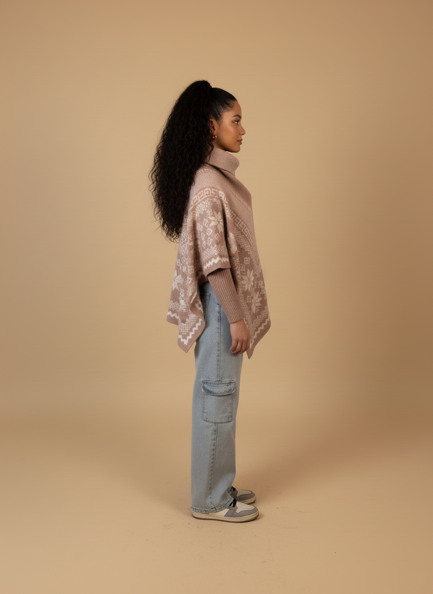 Side view with matching model